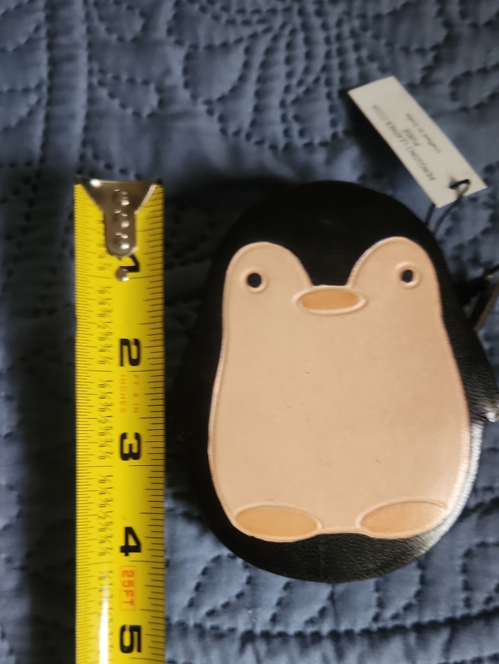 Small Leather Penguin Coin Purse NWT - Picture 6 of 6